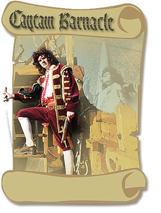 Captain Barnacle Pirate Pantomime